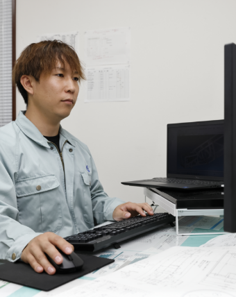 先輩の働く写真3